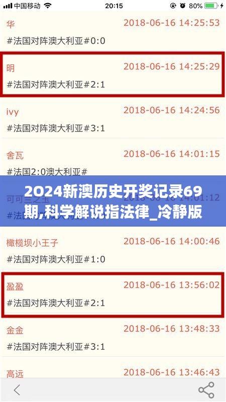 2O24新澳歷史開獎(jiǎng)記錄69期,科學(xué)解說指法律_冷靜版DNZ2.45