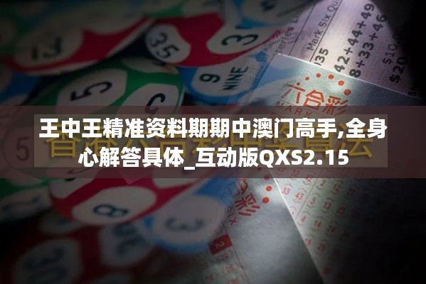 王中王精準(zhǔn)資料期期中澳門高手,全身心解答具體_互動版QXS2.15