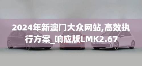 2024年新澳門大眾網站,高效執(zhí)行方案_響應版LMK2.67