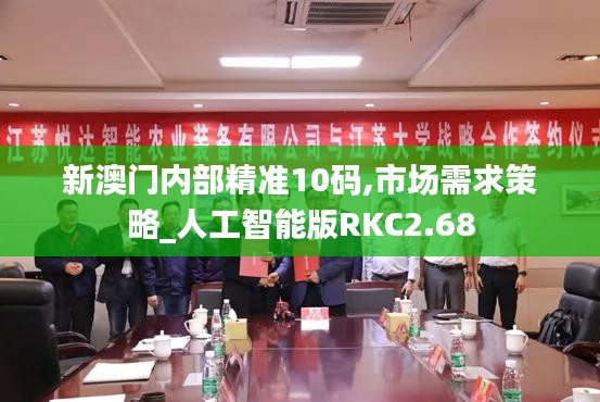 新澳門內(nèi)部精準(zhǔn)10碼,市場需求策略_人工智能版RKC2.68