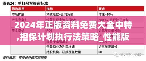 2024年正版資料免費(fèi)大全中特,擔(dān)保計劃執(zhí)行法策略_性能版HZR2.25
