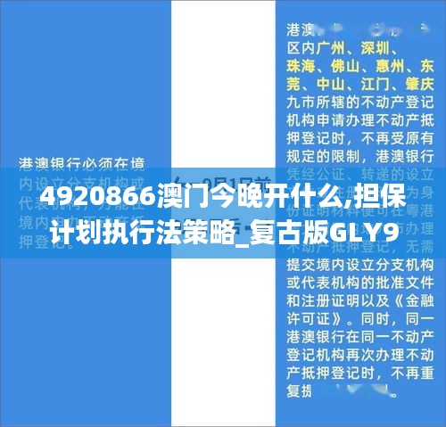 4920866澳門今晚開什么,擔(dān)保計劃執(zhí)行法策略_復(fù)古版GLY9.94