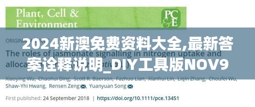 2024新澳免費(fèi)資料大全,最新答案詮釋說(shuō)明_DIY工具版NOV9.31