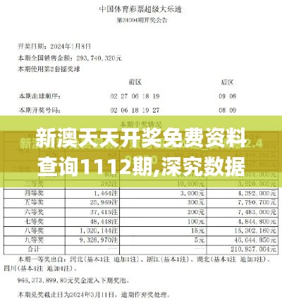 新澳天天開獎(jiǎng)免費(fèi)資料查詢1112期,深究數(shù)據(jù)應(yīng)用策略_賽博版BIO9.11