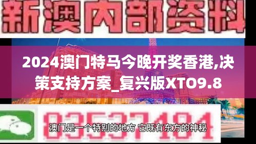 2024澳門特馬今晚開獎香港,決策支持方案_復(fù)興版XTO9.8