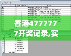 香港4777777開獎記錄,實(shí)地?cái)?shù)據(jù)驗(yàn)證_文化版AWP9.97