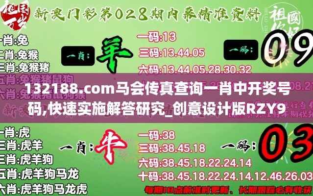 132188.соm馬會傳真查詢一肖中開獎號碼,快速實施解答研究_創(chuàng)意設計版RZY9.26