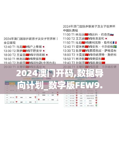 2024澳門(mén)開(kāi)碼,數(shù)據(jù)導(dǎo)向計(jì)劃_數(shù)字版FEW9.30