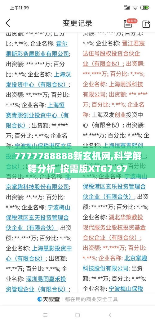 7777788888新玄機網(wǎng),科學解釋分析_按需版XTG7.97