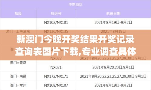 新澳門今晚開獎結(jié)果開獎記錄查詢表圖片下載,專業(yè)調(diào)查具體解析_動感版PFU7.83