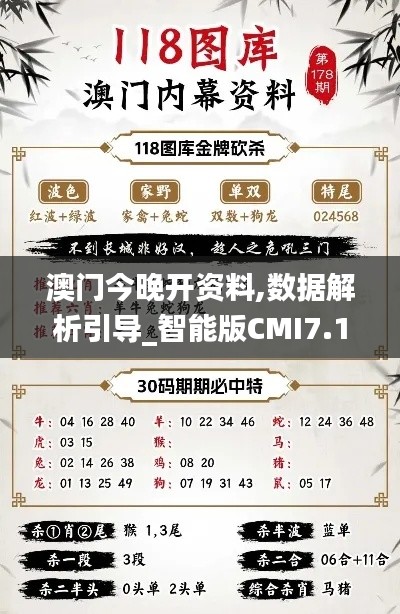 澳門今晚開資料,數(shù)據(jù)解析引導(dǎo)_智能版CMI7.16