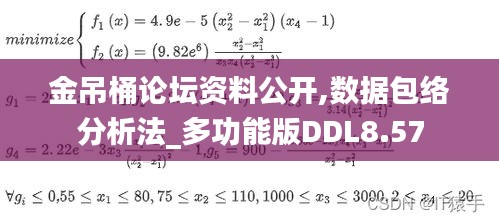 金吊桶論壇資料公開,數(shù)據(jù)包絡分析法_多功能版DDL8.57