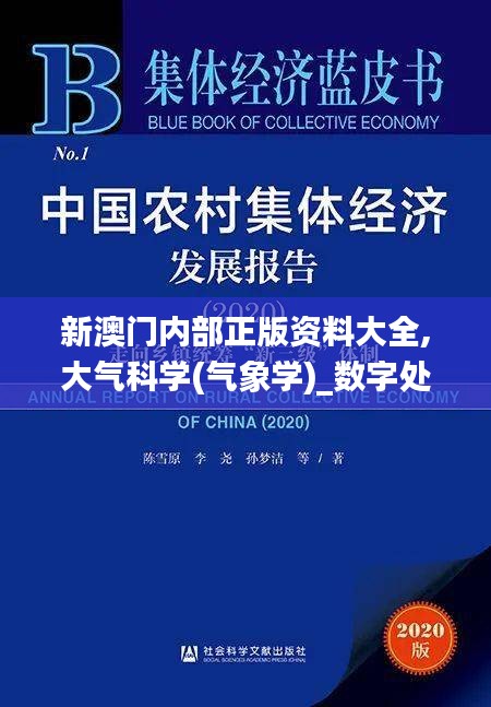 新澳門內(nèi)部正版資料大全,大氣科學(xué)(氣象學(xué))_數(shù)字處理版UUJ91.936