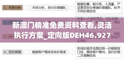 新澳門精準(zhǔn)免費資料查看,靈活執(zhí)行方案_定向版DEH46.927
