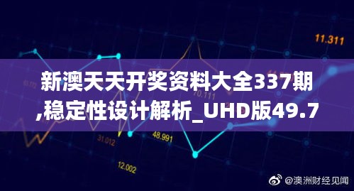 新澳天天開獎(jiǎng)資料大全337期,穩(wěn)定性設(shè)計(jì)解析_UHD版49.740-2