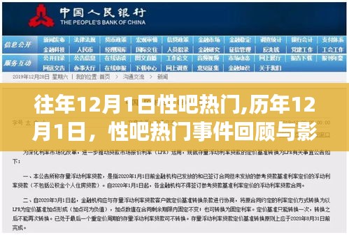 歷年12月1日性吧熱門事件回顧，影響與展望