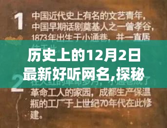 探秘巷弄深處，12月2日那些好聽的網(wǎng)名背后的故事與特色小店之旅