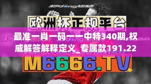 最準(zhǔn)一肖一碼一一中特340期,權(quán)威解答解釋定義_專(zhuān)屬款191.228-6