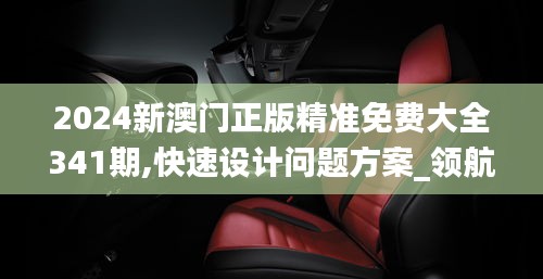 2024新澳門正版精準免費大全341期,快速設(shè)計問題方案_領(lǐng)航款4.656