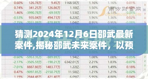 邵武未來案件預(yù)測分析，洞悉法治之光下的最新案件動態(tài)（2024年12月6日最新分析）
