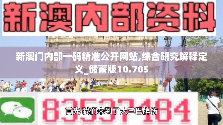 新澳門內(nèi)部一碼精準(zhǔn)公開網(wǎng)站,綜合研究解釋定義_儲蓄版10.705