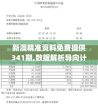 新澳精準(zhǔn)資料免費提供341期,數(shù)據(jù)解析導(dǎo)向計劃_W9.488