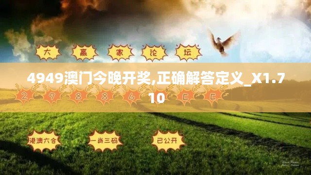 4949澳門今晚開獎(jiǎng),正確解答定義_X1.710