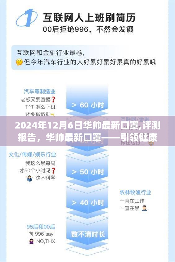 華帥最新口罩評(píng)測(cè)報(bào)告，引領(lǐng)健康防護(hù)新潮流，2024年12月6日最新發(fā)布