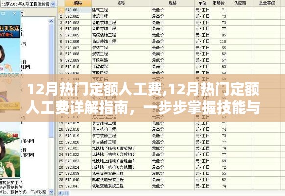 掌握技能與任務(wù)，12月熱門定額人工費(fèi)詳解指南