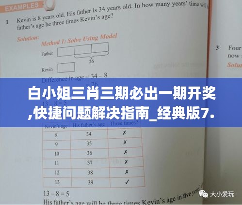 白小姐三肖三期必出一期開獎,快捷問題解決指南_經(jīng)典版7.507