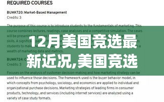 美國大選風(fēng)云再起，十二月最新競選動(dòng)態(tài)深度解析