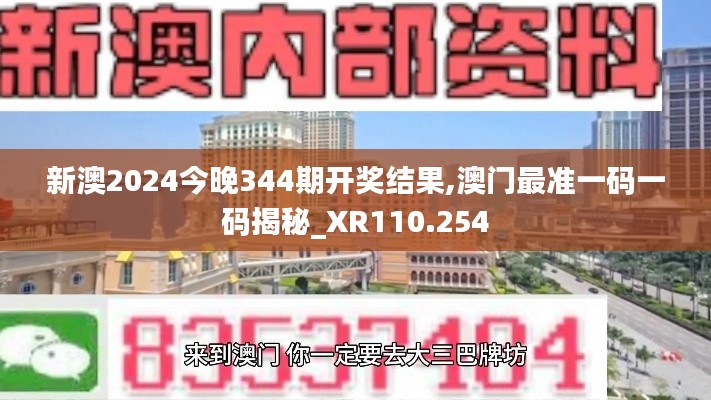 新澳2024今晚344期開獎結(jié)果,澳門最準(zhǔn)一碼一碼揭秘_XR110.254