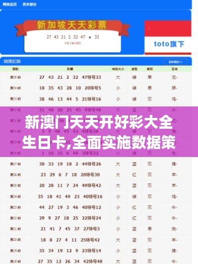 新澳門天天開好彩大全生日卡,全面實施數(shù)據(jù)策略_增強版6.961