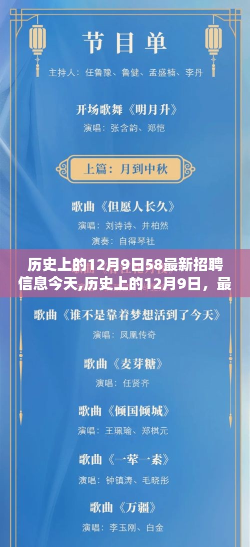 歷史上的12月9日，最新招聘信息與平臺(tái)深度評(píng)測(cè)
