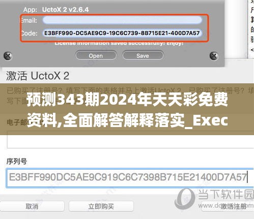 預(yù)測343期2024年天天彩免費(fèi)資料,全面解答解釋落實(shí)_Executive7.387