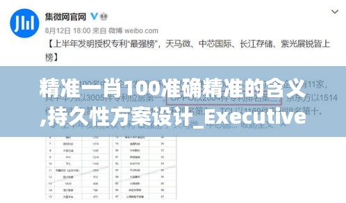 精準(zhǔn)一肖100準(zhǔn)確精準(zhǔn)的含義,持久性方案設(shè)計_Executive14.534