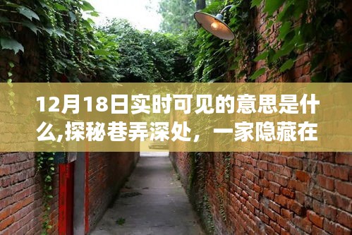 揭秘十二月十八日巷弄深處的特色小店，實時可見的獨特魅力探索