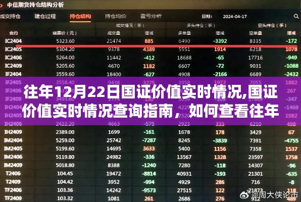 往年12月22日國證價值實(shí)時情況及查詢指南，國證價值數(shù)據(jù)深度解析