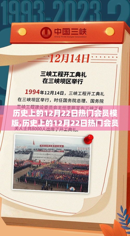 歷史上的12月22日熱門會(huì)員全面評(píng)測(cè)與介紹，模板、評(píng)測(cè)一網(wǎng)打盡！