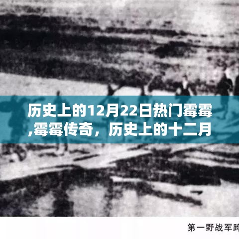 回望霉霉傳奇，歷史上的十二月二十二日熱門回顧