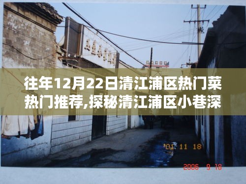 探秘清江浦區(qū)美食秘境，12月22日熱門菜推薦與小巷深處的味蕾盛宴