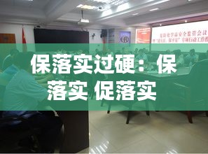 保落實(shí)過(guò)硬：保落實(shí) 促落實(shí) 