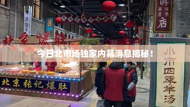 今日北市場(chǎng)獨(dú)家內(nèi)幕消息揭秘！