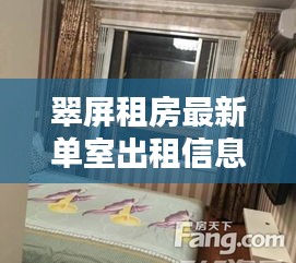 翠屏租房最新單室出租信息詳解，優(yōu)質(zhì)房源一覽
