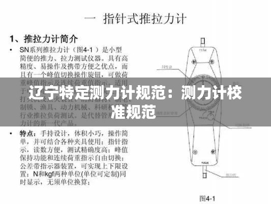 遼寧特定測力計規(guī)范：測力計校準(zhǔn)規(guī)范 