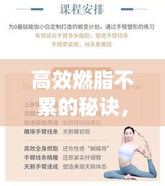 高效燃脂不累的秘訣，探索健康減肥新途徑！