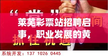 萊蕪彩票站招聘啟事，職業(yè)發(fā)展的黃金機(jī)遇，等你來(lái)挑戰(zhàn)！