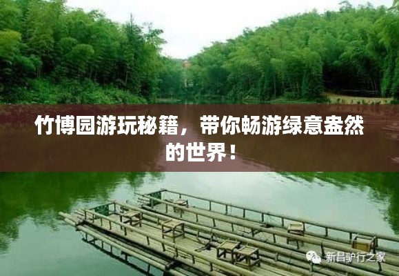 竹博園游玩秘籍，帶你暢游綠意盎然的世界！