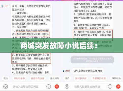 商城突發(fā)故障小說后續(xù)： 