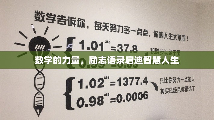 數(shù)學(xué)的力量，勵(lì)志語(yǔ)錄啟迪智慧人生